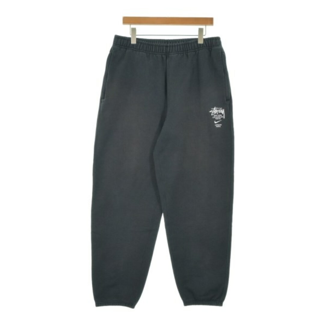 STUSSY - STUSSY ステューシー スウェットパンツ L 黒 【古着 STUSSY - STUSSY ステューシー スウェットパンツ L 黒 【古着