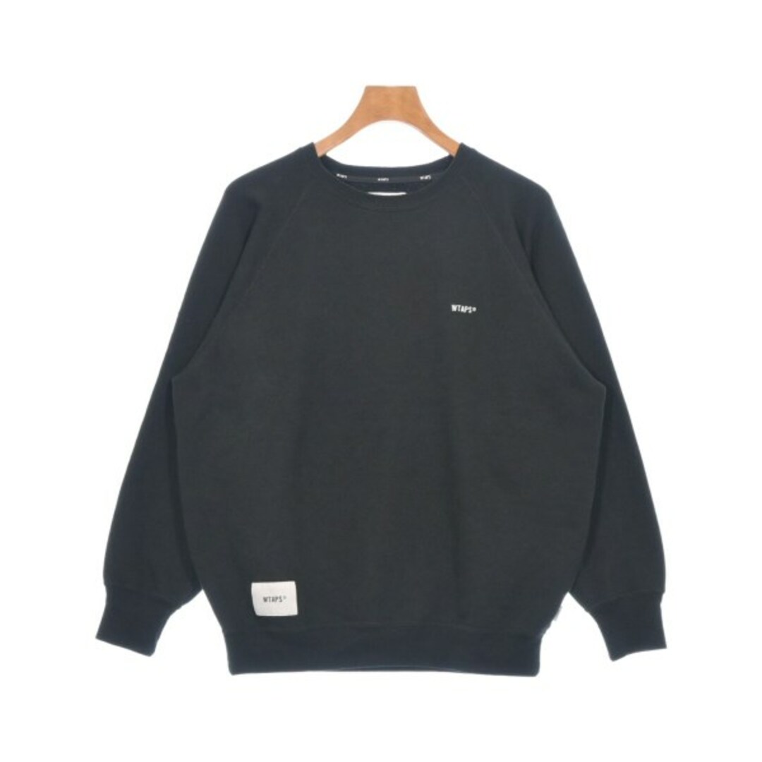 WTAPS ダブルタップス スウェット 01(S位) 黒 【古着】【中古 WTAPS ダブルタップス スウェット 01(S位) 黒 【古着】【中古