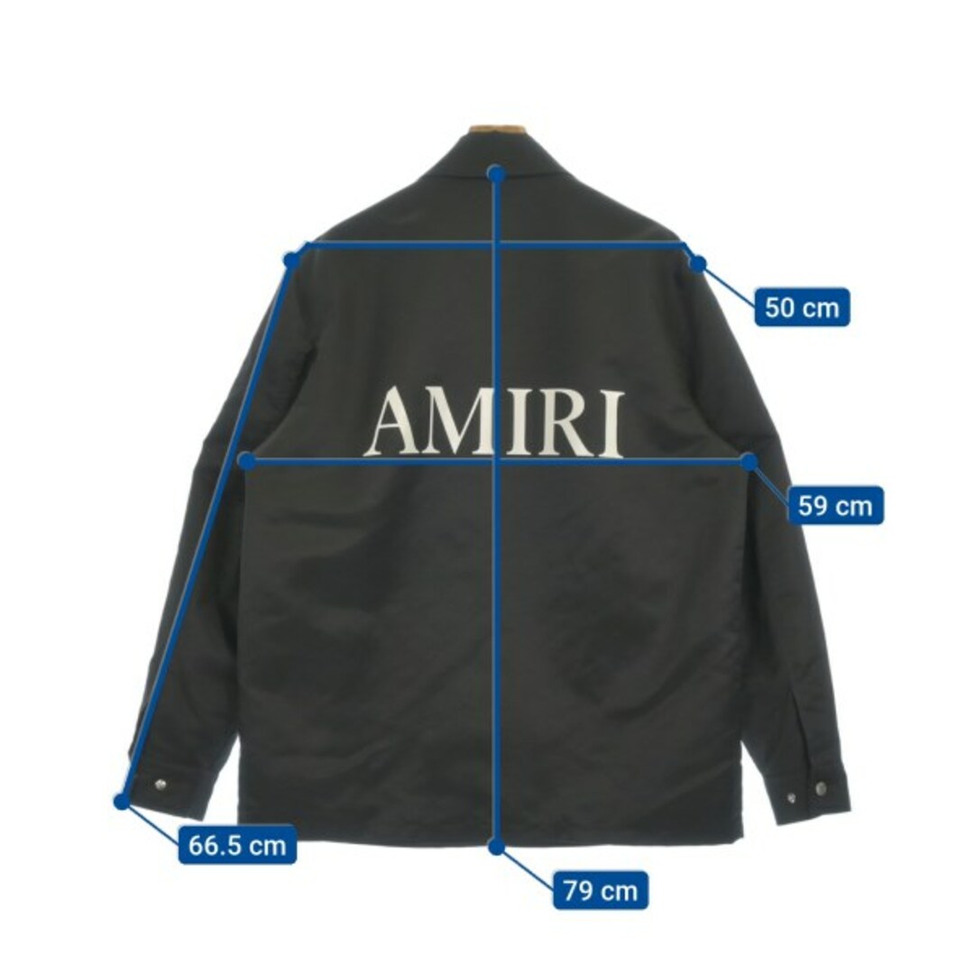 AMIRI - AMIRI アミリ ブルゾン(その他) L 黒 【古着】【中古 AMIRI - AMIRI アミリ ブルゾン(その他) L 黒 【古着】【中古