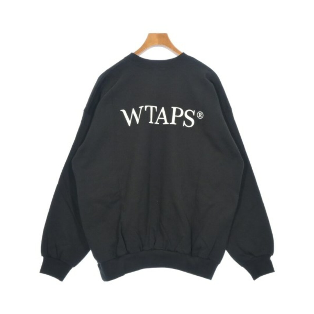 WTAPS ダブルタップス スウェット 03(L位) 黒 【古着】【中古 WTAPS ダブルタップス スウェット 03(L位) 黒 【古着】【中古