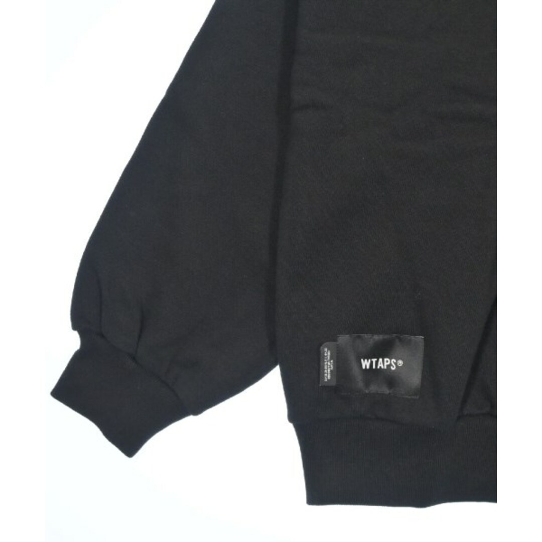 WTAPS ダブルタップス スウェット 03(L位) 黒 【古着】【中古 WTAPS ダブルタップス スウェット 03(L位) 黒 【古着】【中古