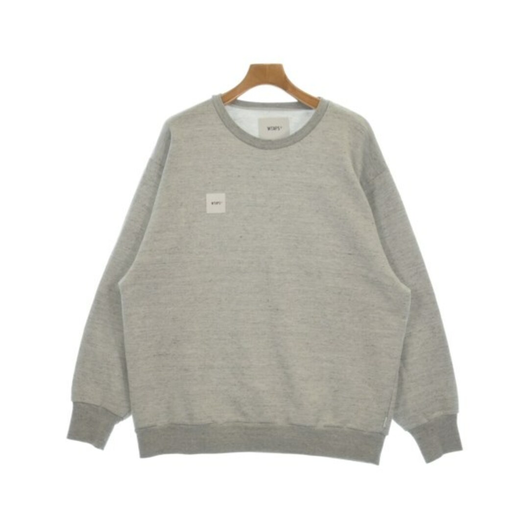 WTAPS ダブルタップス スウェット 02(M位) グレー 【古着 WTAPS ダブルタップス スウェット 02(M位) グレー 【古着