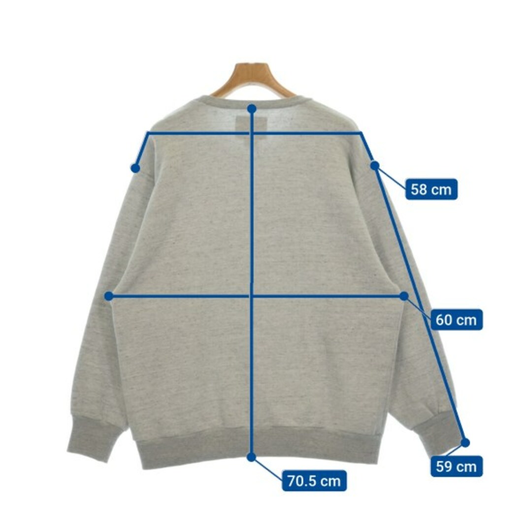 WTAPS ダブルタップス スウェット 02(M位) グレー 【古着 WTAPS ダブルタップス スウェット 02(M位) グレー 【古着