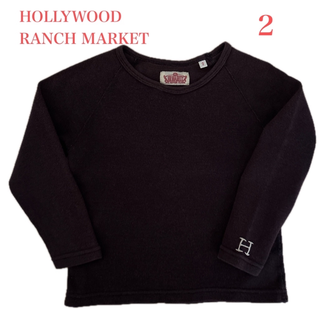 HOLLYWOOD RANCH MARKET - ハリラン 2 パープル 長袖の通販 by HOLLYWOOD RANCH MARKET - ハリラン 2 パープル 長袖の通販 by