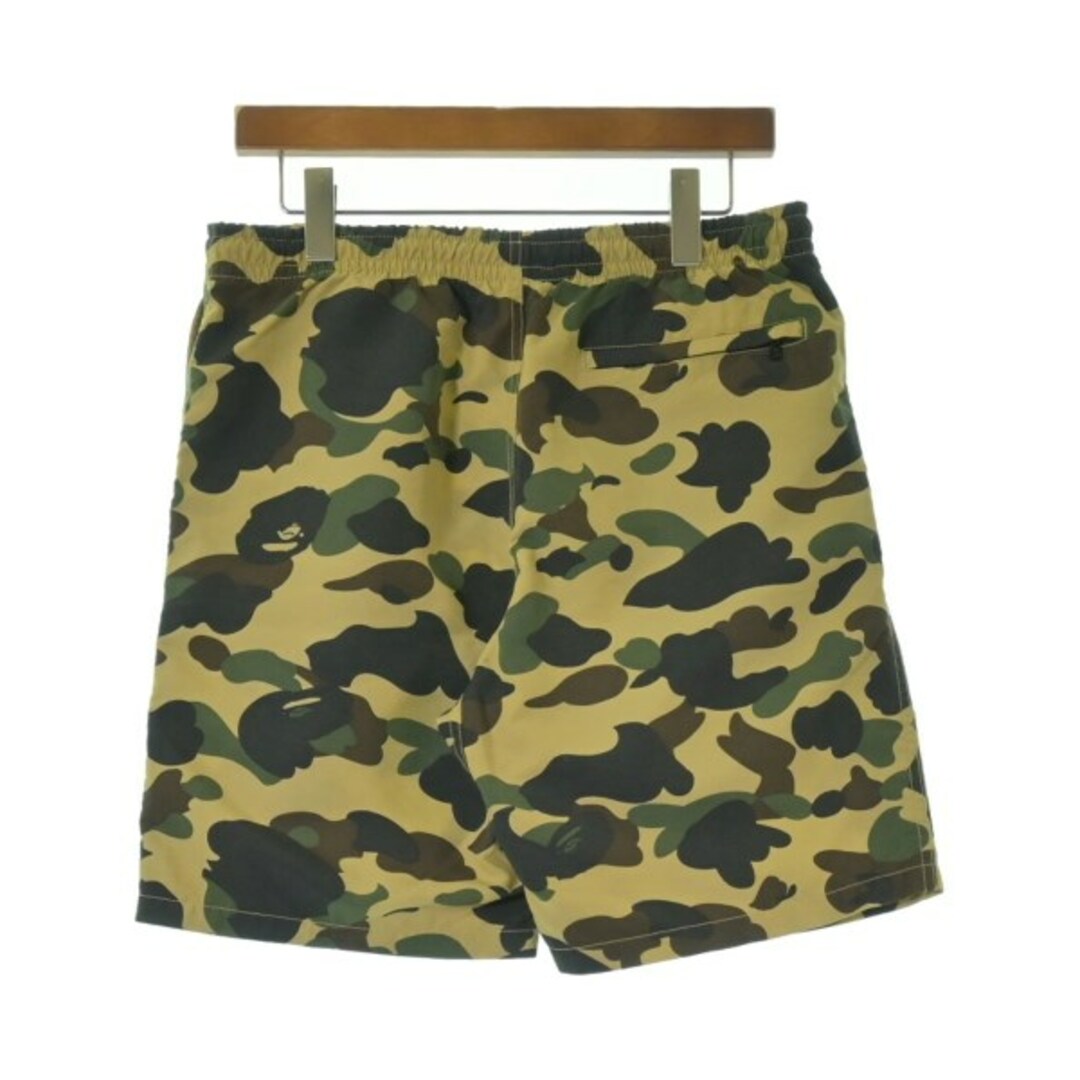 A BATHING APE - A BATHING APE ショートパンツ M ベージュx茶x A BATHING APE - A BATHING APE ショートパンツ M ベージュx茶x