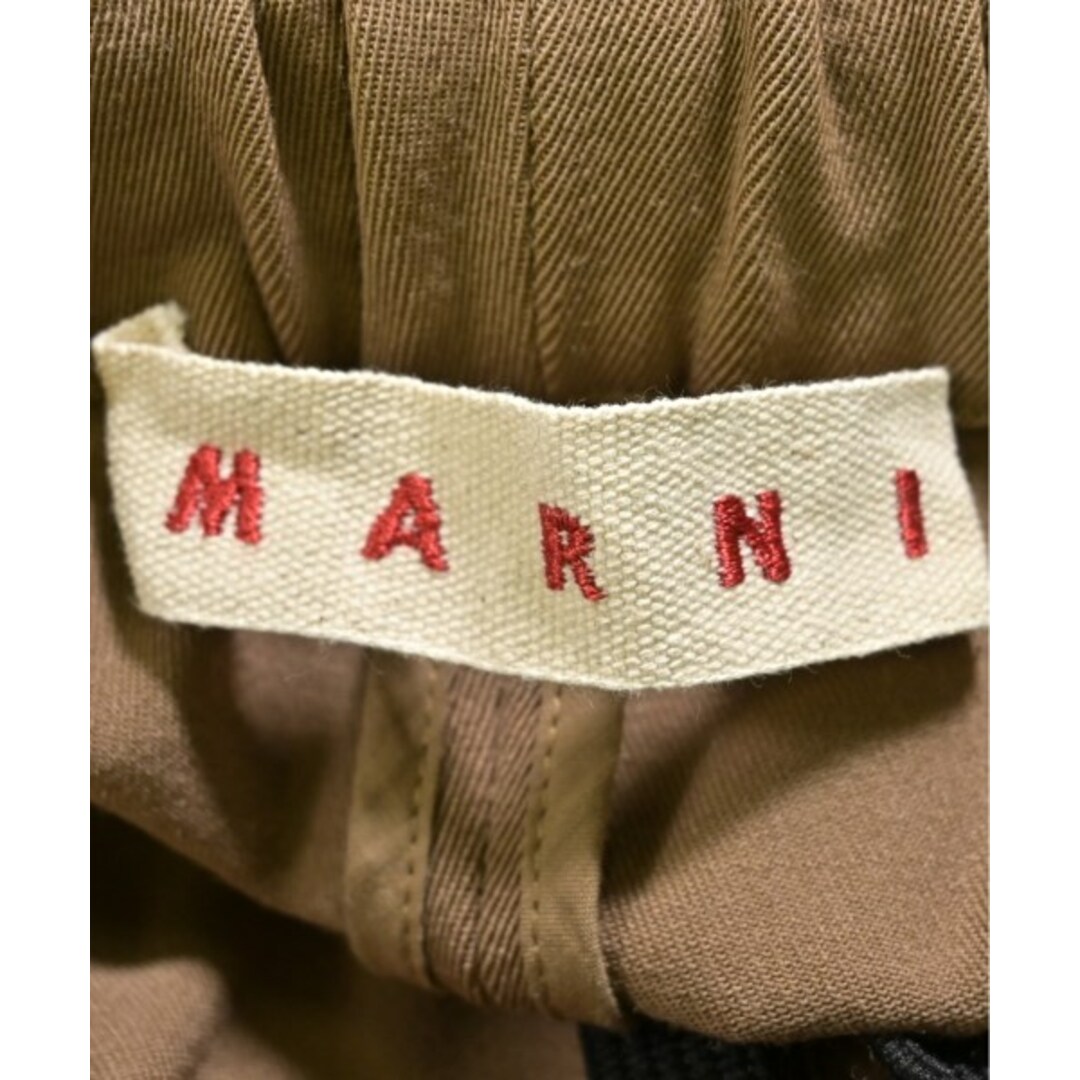 MARNI - MARNI マルニ スラックス 38(S位) 茶 【古着】【中古 MARNI - MARNI マルニ スラックス 38(S位) 茶 【古着】【中古