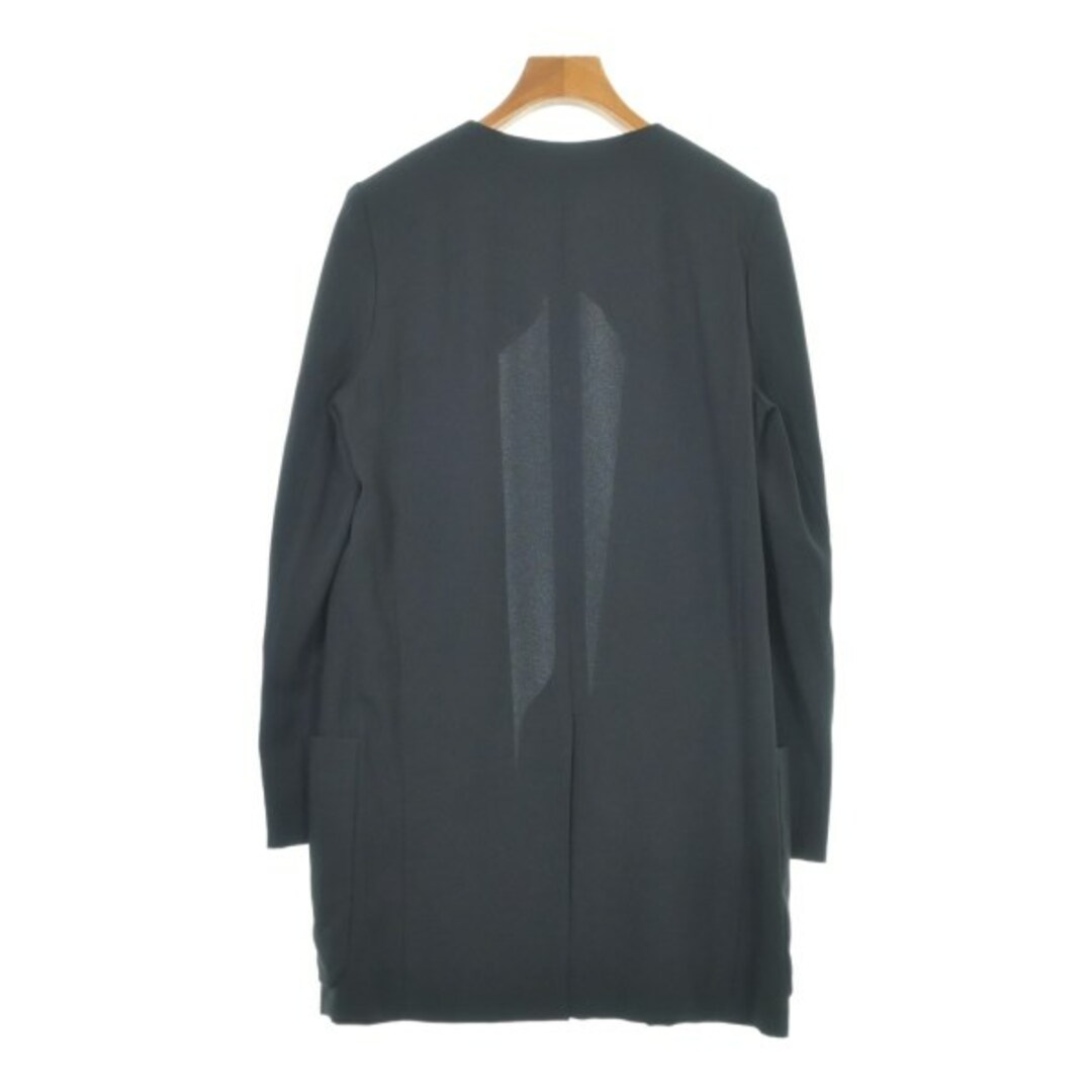 Chloe - Chloe クロエ ノーカラージャケット 36(XS位) 黒 【古着 Chloe - Chloe クロエ ノーカラージャケット 36(XS位) 黒 【古着