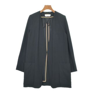 Chloe - Chloe クロエ ノーカラージャケット 36(XS位) 黒 【古着 Chloe - Chloe クロエ ノーカラージャケット 36(XS位) 黒 【古着
