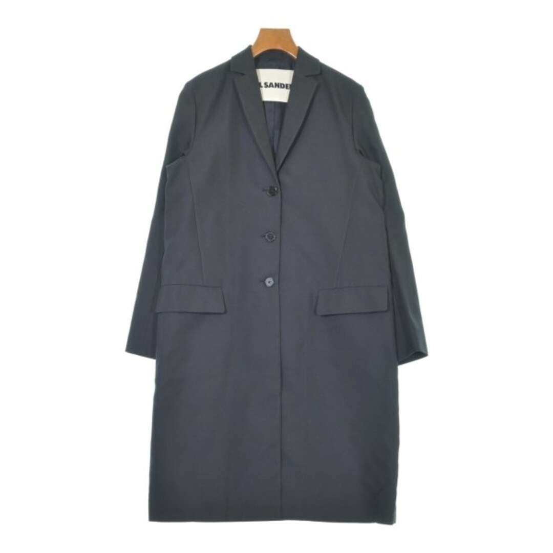 JIL SANDER - JIL SANDER ジルサンダー コート 32(XXS位) 紺 JIL SANDER - JIL SANDER ジルサンダー コート 32(XXS位) 紺