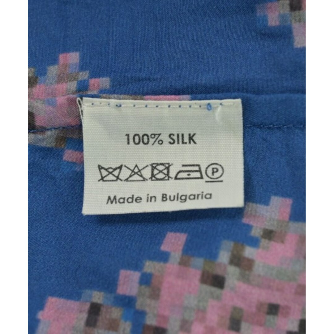 DRIES VAN NOTEN - DRIES VAN NOTEN ブラウス 36(XS位) 青x