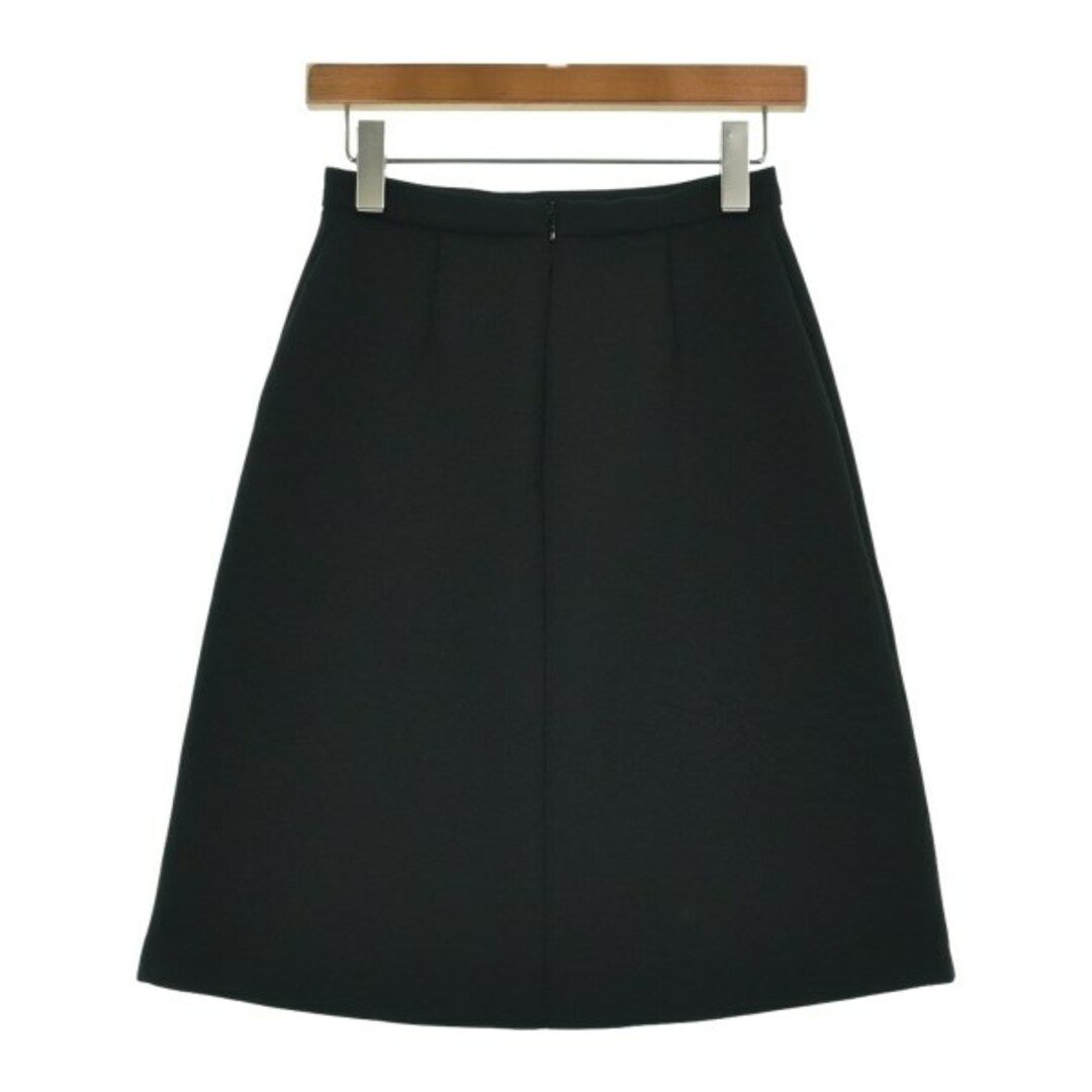 RED VALENTINO - RED VALENTINO ひざ丈スカート 40(M位) 黒 RED VALENTINO - RED VALENTINO ひざ丈スカート 40(M位) 黒