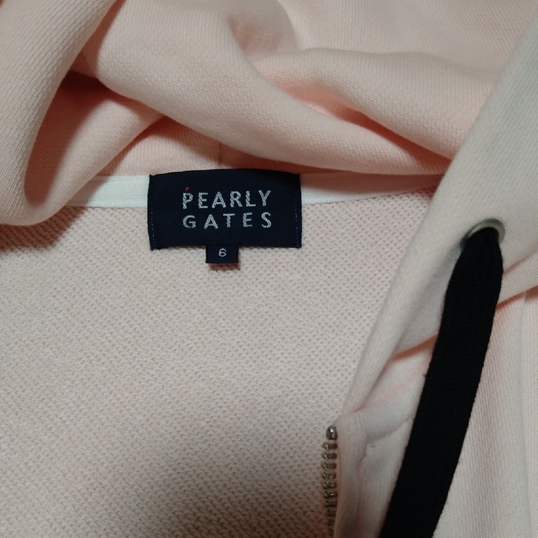 PEARLY GATES - パーリーゲイツ スウェットパーカー ピンク PEARLY GATES - パーリーゲイツ スウェットパーカー ピンク