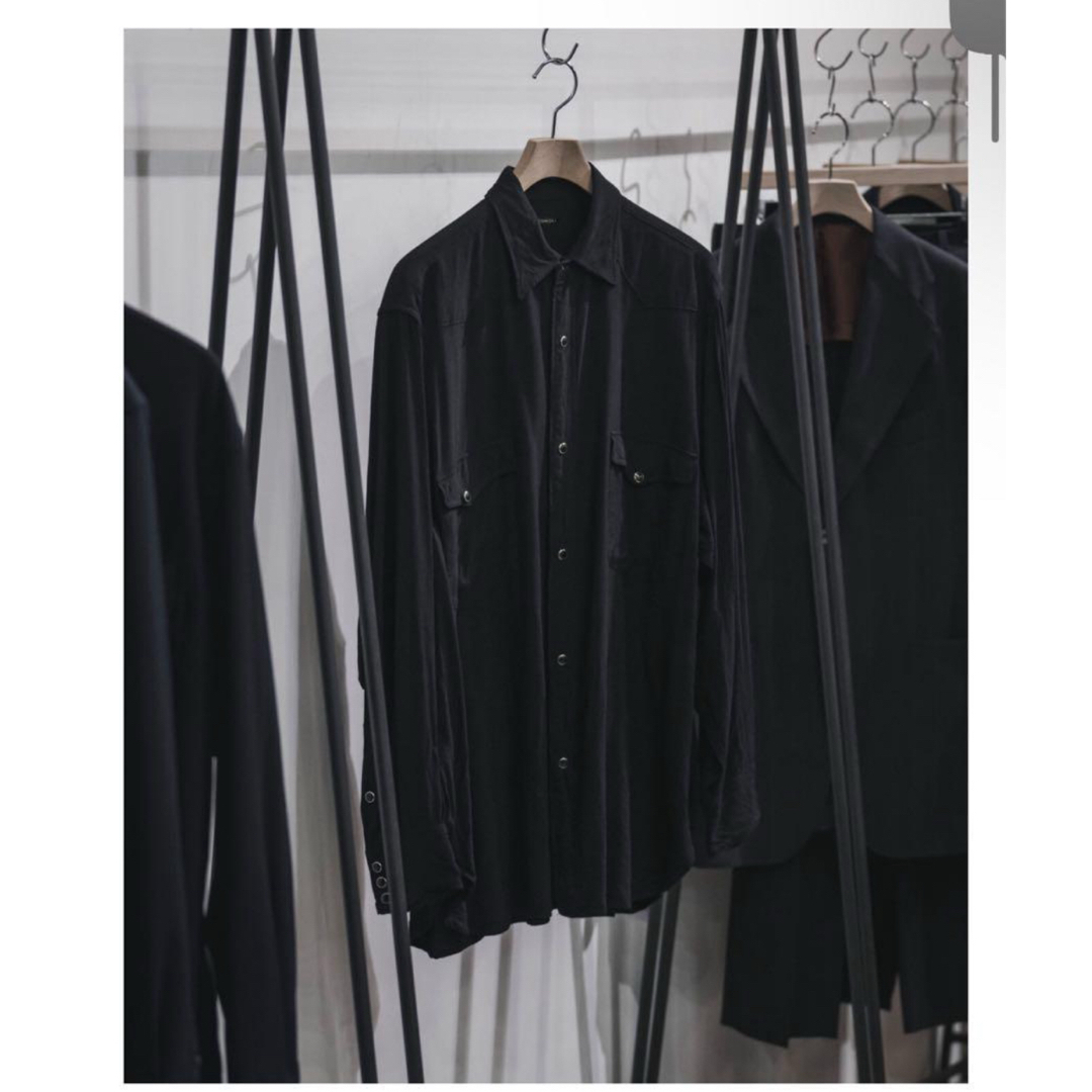 COMOLI - 本日中のみ出品 25SS COMOLI レーヨンウエスタンシャツ COMOLI - 本日中のみ出品 25SS COMOLI レーヨンウエスタンシャツ