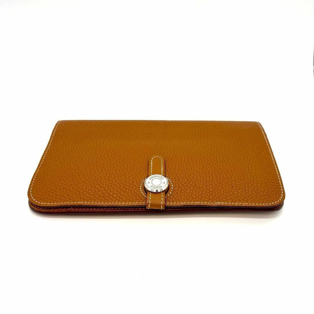 HERMES - 【超美品】 エルメス ドゴンGM トゴ 長財布 小銭入れ HERMES - 【超美品】 エルメス ドゴンGM トゴ 長財布 小銭入れ