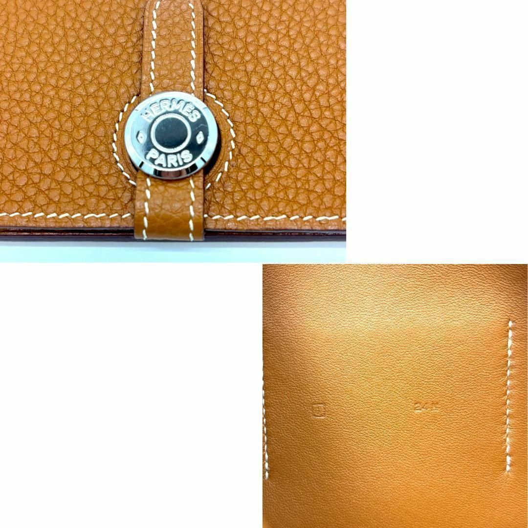 HERMES - 【超美品】 エルメス ドゴンGM トゴ 長財布 小銭入れ HERMES - 【超美品】 エルメス ドゴンGM トゴ 長財布 小銭入れ