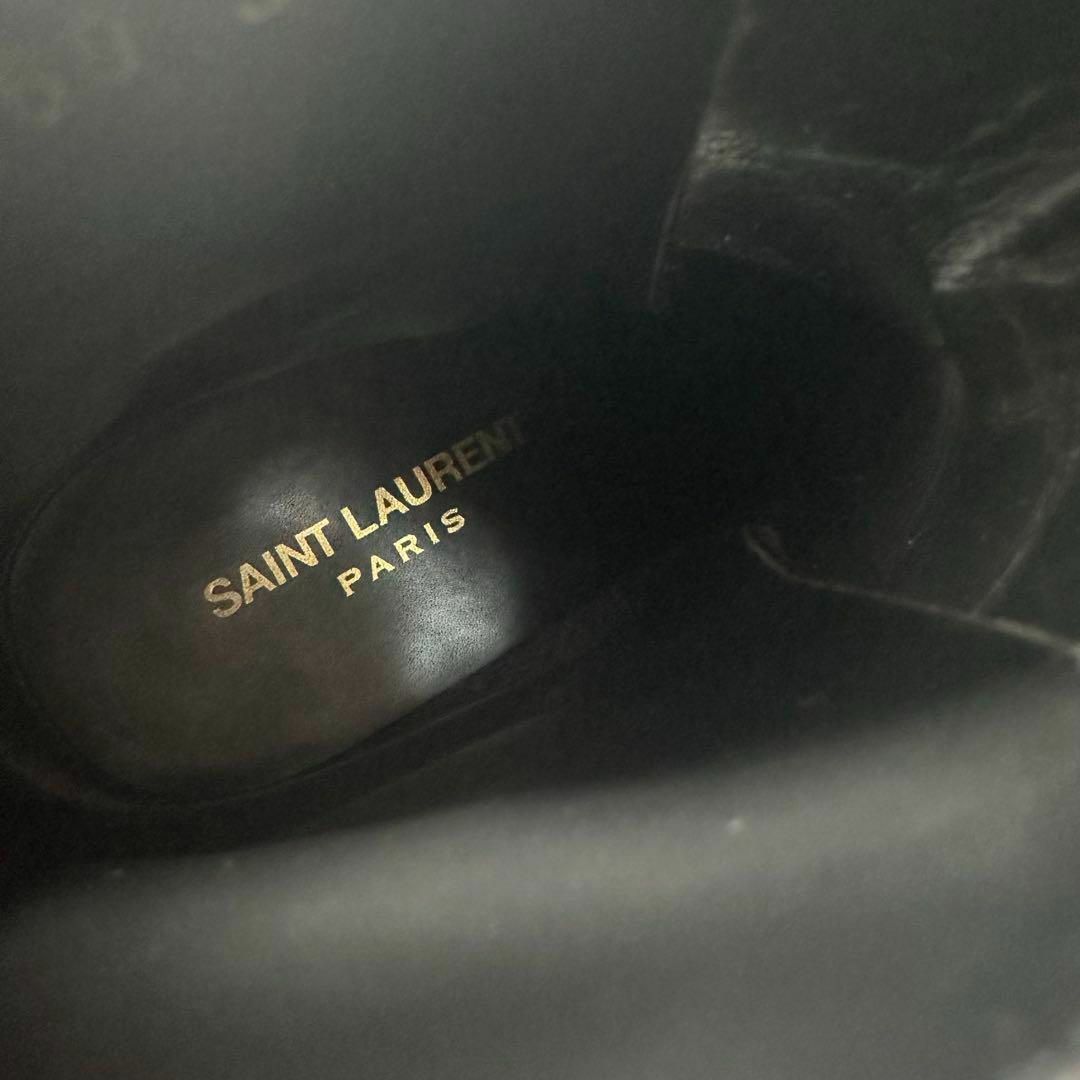 SAINT LAURENT - サンローラン レザー 34 ショートブーツの通販 SAINT LAURENT - サンローラン レザー 34 ショートブーツの通販