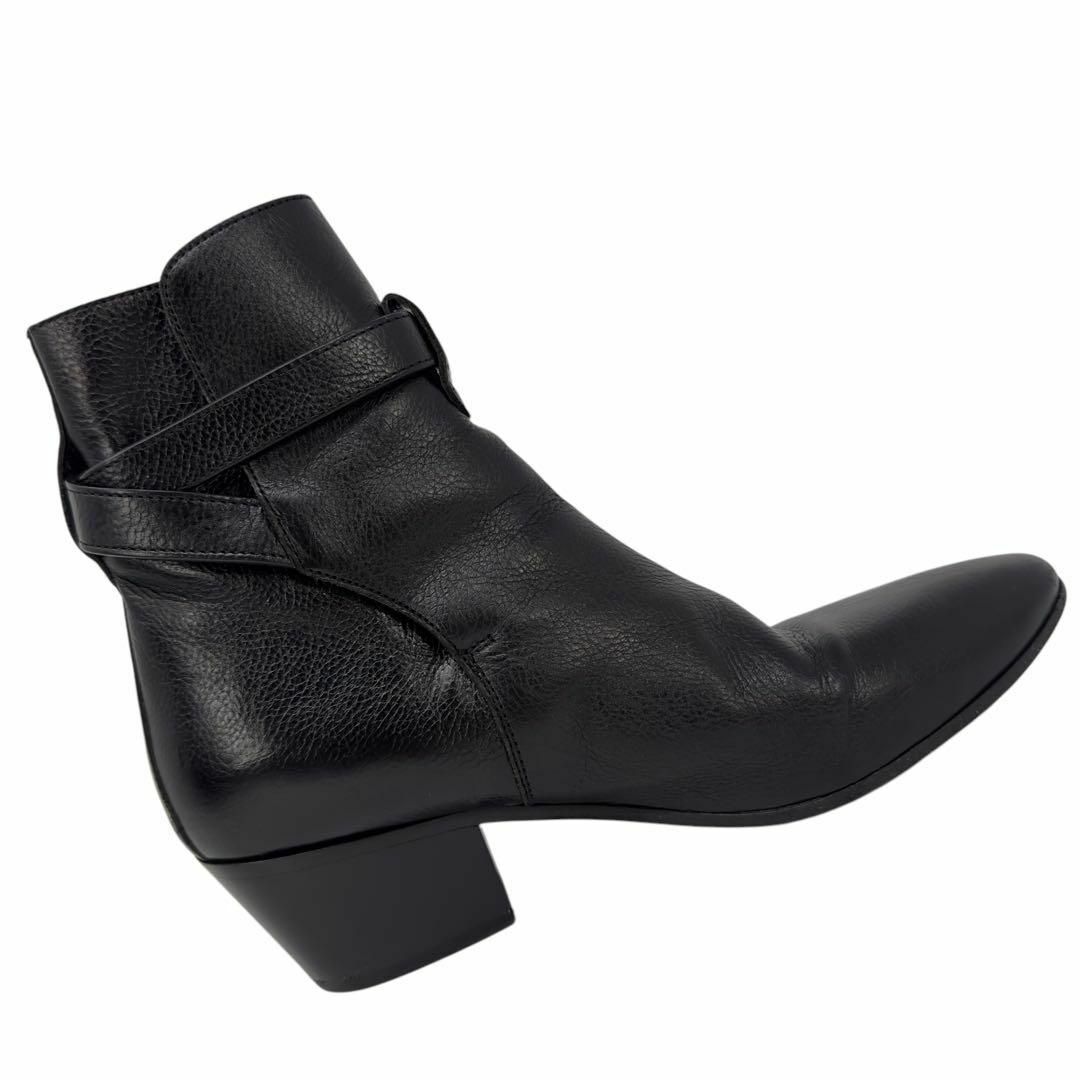 SAINT LAURENT - サンローラン レザー 34 ショートブーツの通販 SAINT LAURENT - サンローラン レザー 34 ショートブーツの通販