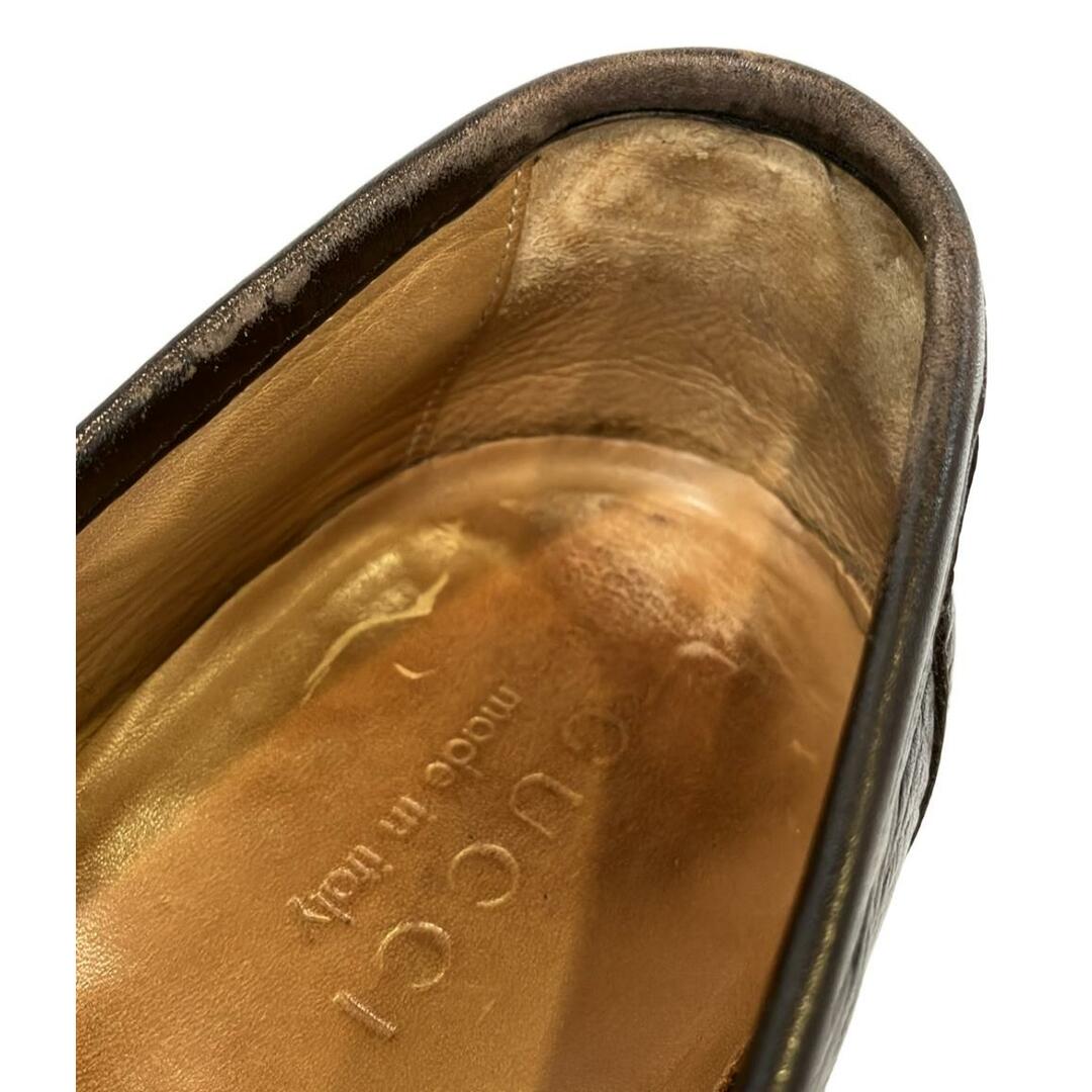 GUCCI - グッチ GUCCI ローファー メンズ 7 1/2の通販 by GUCCI - グッチ GUCCI ローファー メンズ 7 1/2の通販 by