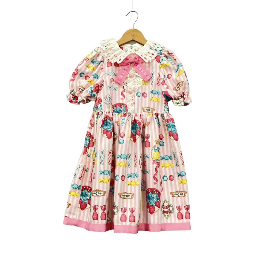 美品 シャーリーテンプル 半袖ワンピース キッズ 120の通販 by 美品 シャーリーテンプル 半袖ワンピース キッズ 120の通販 by
