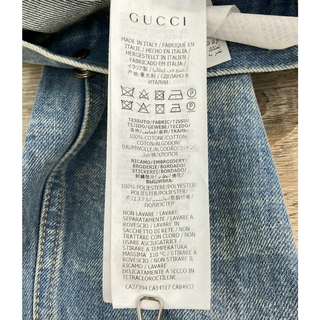 GUCCI - グッチ GUCCI デニムジャケット メンズ 44の通販 by GUCCI - グッチ GUCCI デニムジャケット メンズ 44の通販 by