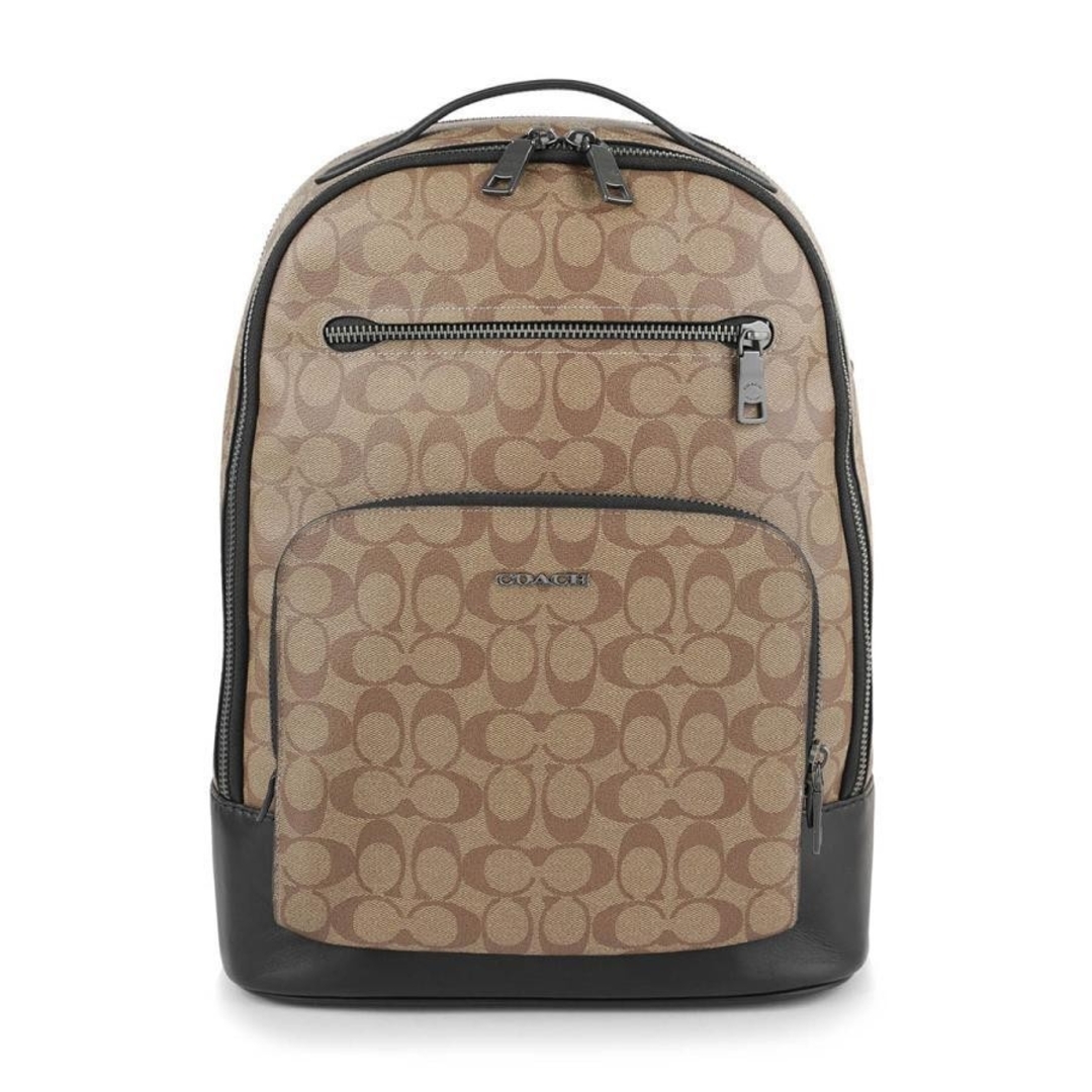 COACH - 正規店購入☆コーチ☆シグネチャー☆レザーバックパック COACH - 正規店購入☆コーチ☆シグネチャー☆レザーバックパック