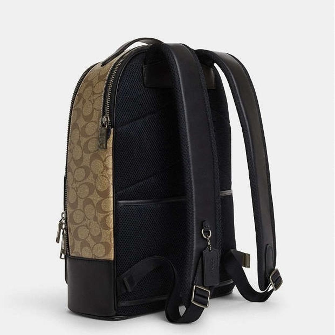 COACH - 正規店購入☆コーチ☆シグネチャー☆レザーバックパック COACH - 正規店購入☆コーチ☆シグネチャー☆レザーバックパック