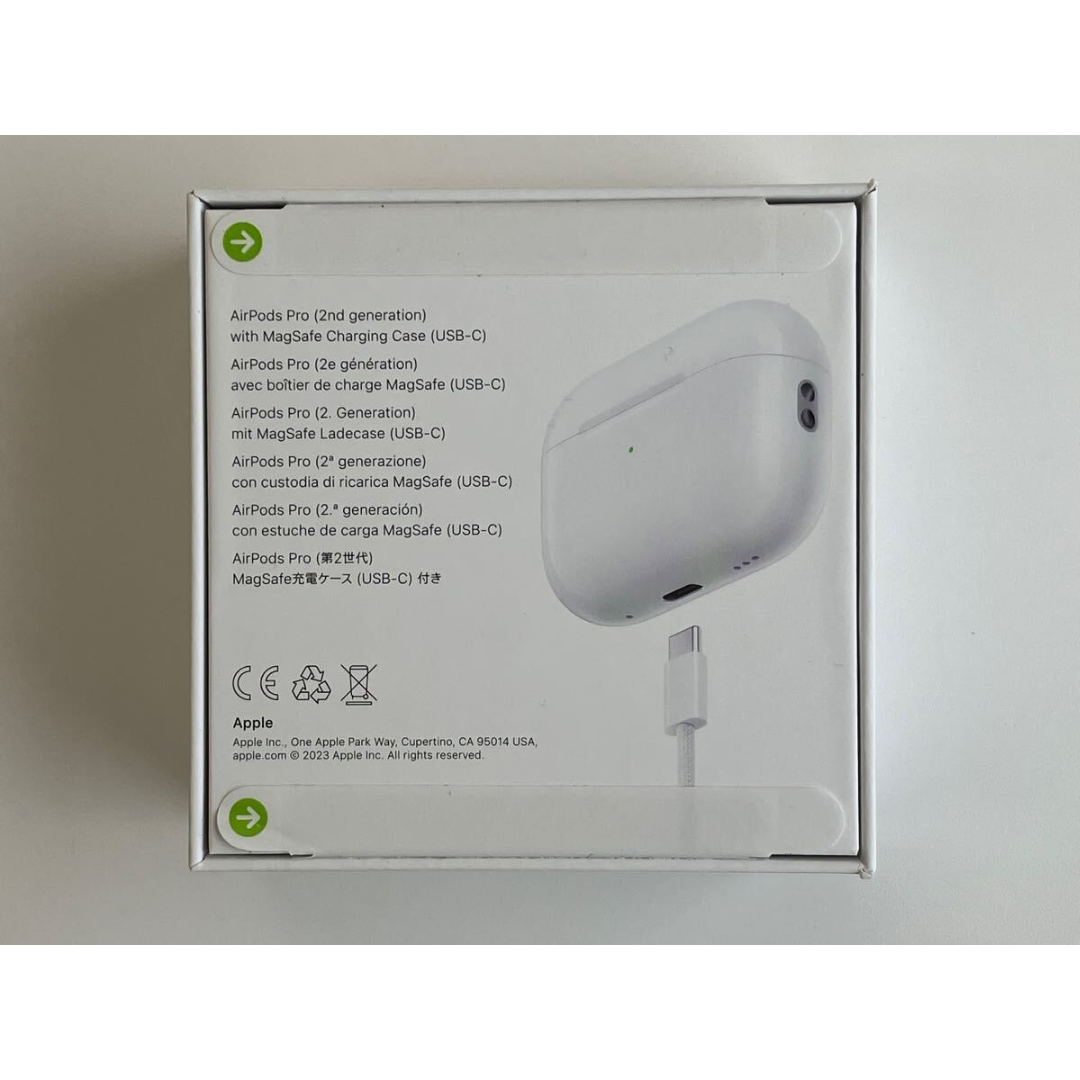 Apple - Apple AirPods Pro (第2世代) 新品未開封 MTJV3J/Aの Apple - Apple AirPods Pro (第2世代) 新品未開封 MTJV3J/Aの
