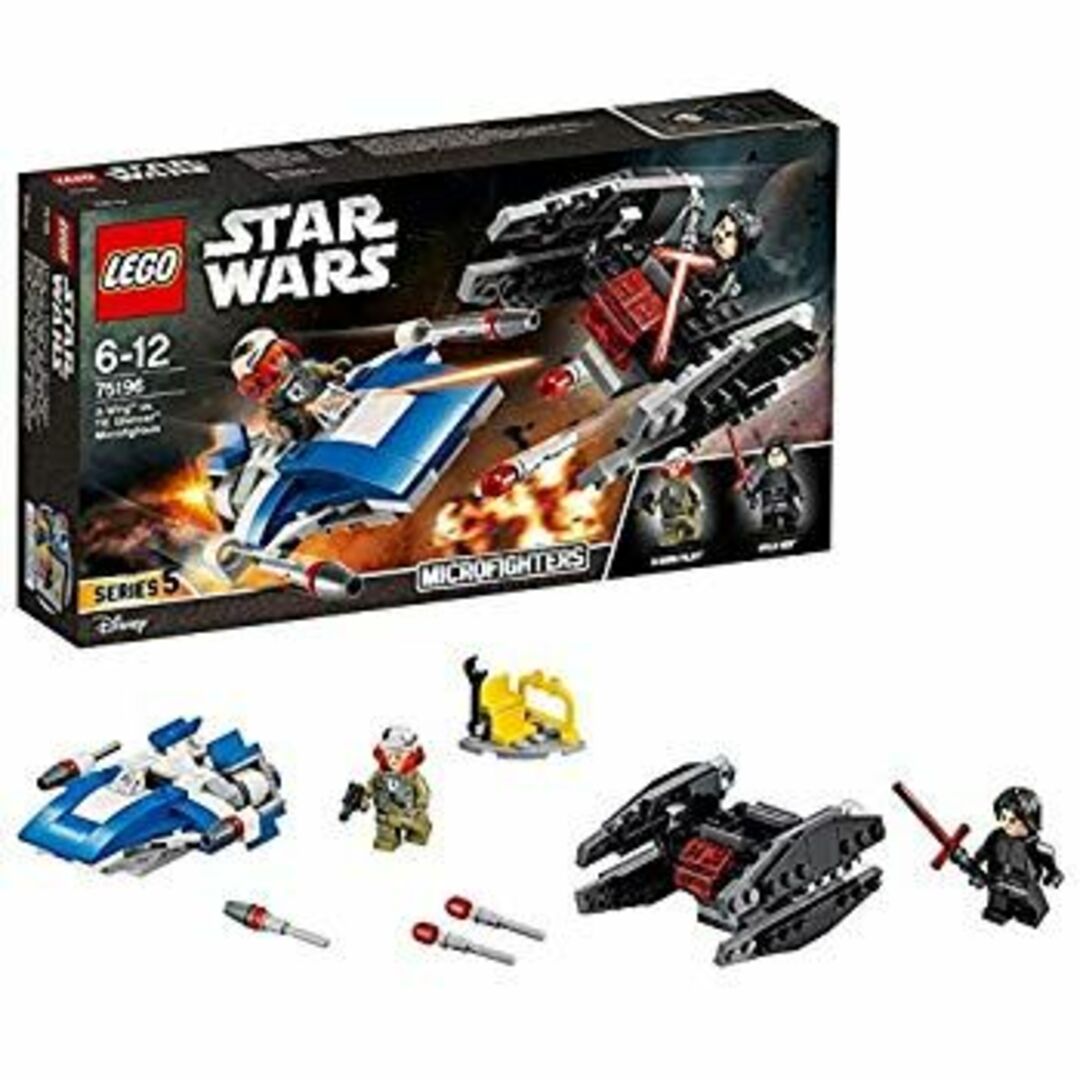 レゴ(LEGO) スター・ウォーズ A-ウィング? vs.TIE サイレンサー? マイクロファイター 75196 n5ksbvb キッズ/ベビー/マタニティのおもちゃ(積み木/ブロック)の商品写真