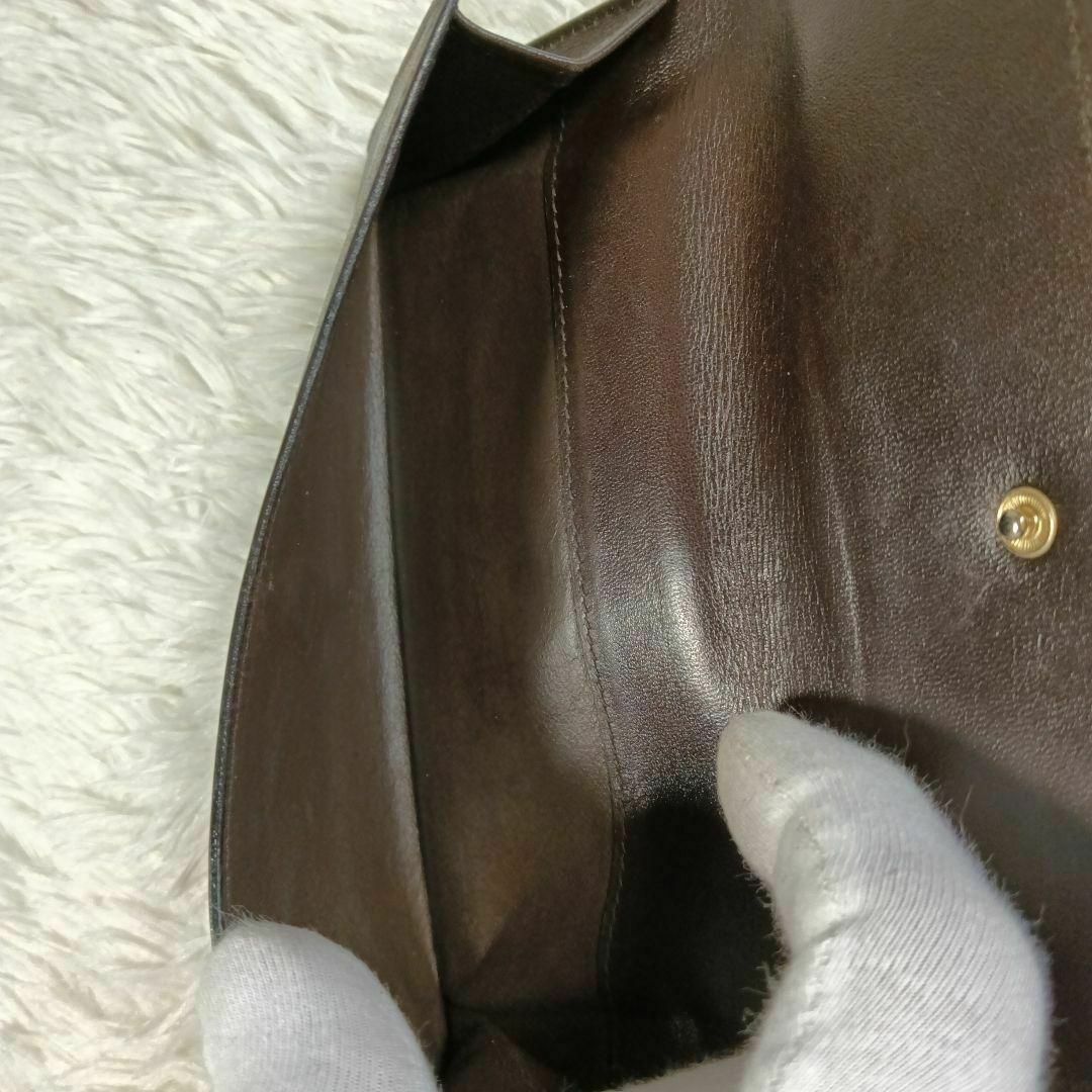 GUCCI - 【GUCCI】グッチ 長財布 財布 レザー ブラウン系 ✨美品 GUCCI - 【GUCCI】グッチ 長財布 財布 レザー ブラウン系 ✨美品