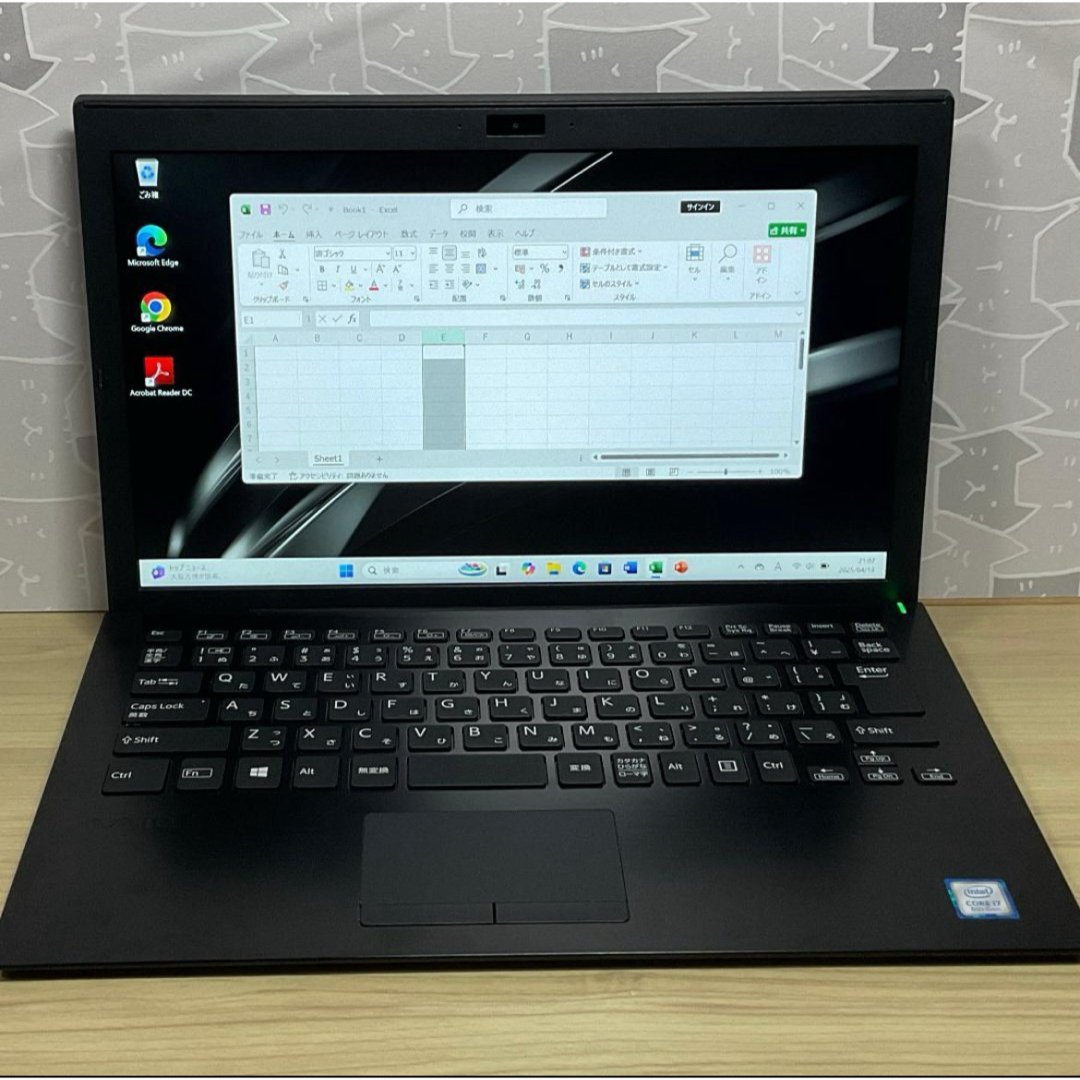 VAIO - 美品・VAIO Pro高性能> i7/8G/SSD 512G/Office付の通販 VAIO - 美品・VAIO Pro高性能> i7/8G/SSD 512G/Office付の通販