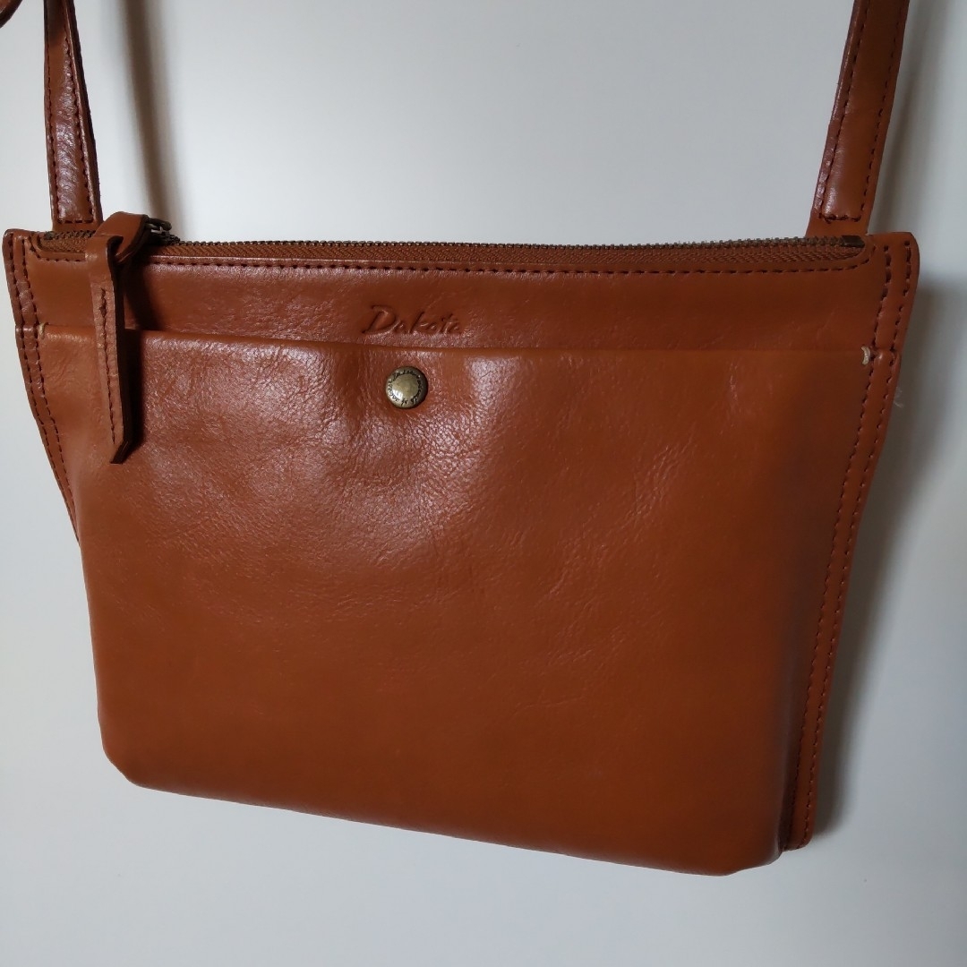 Dakota - ☆Dakota ダコタ レザー サコッシュ キャメル 斜めがけ Dakota - ☆Dakota ダコタ レザー サコッシュ キャメル 斜めがけ