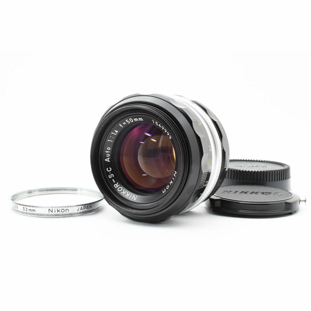 Nikon - 超美品 ニコン NIKKOR-S.C Auto 50mm 1.4 MF B775の通販 Nikon - 超美品 ニコン NIKKOR-S.C Auto 50mm 1.4 MF B775の通販