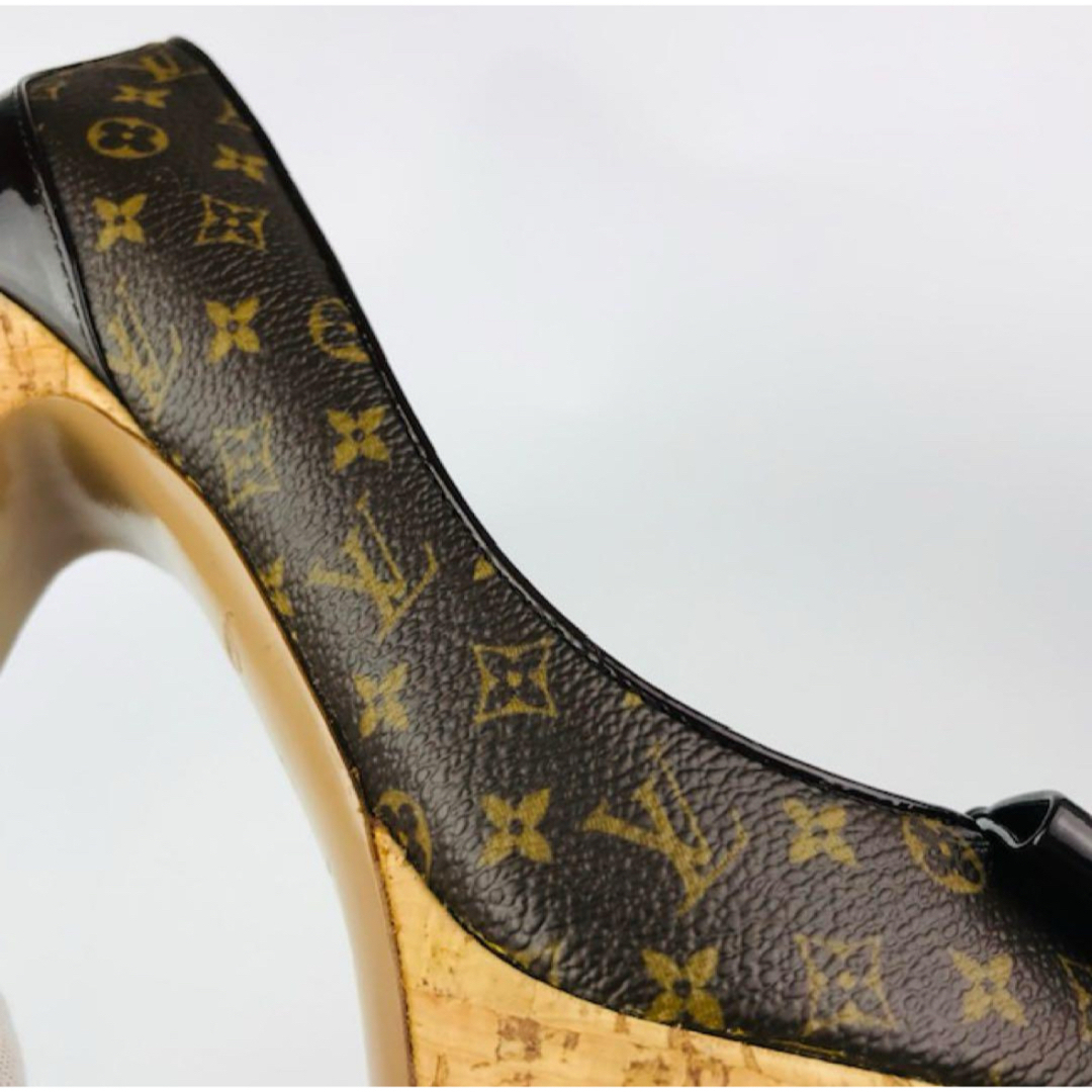 LOUIS VUITTON - 美品☆ルイヴィトン・レザー モノグラム柄 LOUIS VUITTON - 美品☆ルイヴィトン・レザー モノグラム柄