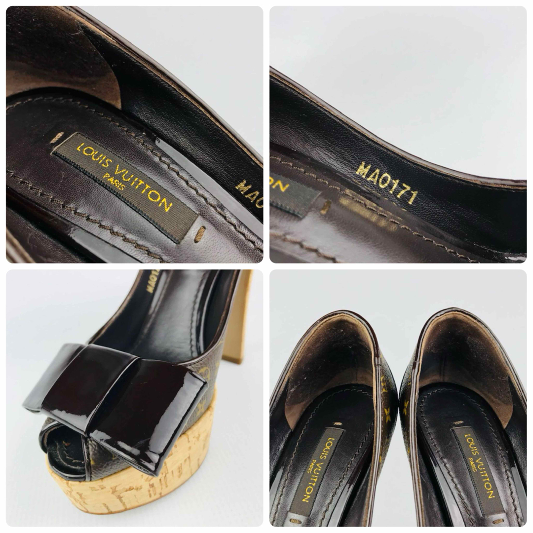 LOUIS VUITTON - 美品☆ルイヴィトン・レザー モノグラム柄 LOUIS VUITTON - 美品☆ルイヴィトン・レザー モノグラム柄