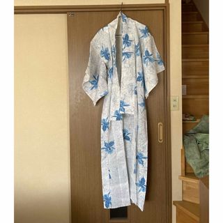 utatane - Acka × utatane 浴衣 浴衣 百合 navy acka 下駄 帯の utatane - Acka × utatane 浴衣 浴衣 百合 navy acka 下駄 帯の