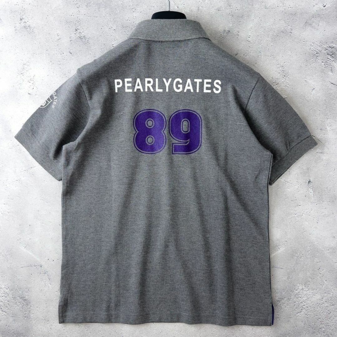 PEARLY GATES - PEARLY GATES パーリーゲイツ 半袖 ポロシャツ PEARLY GATES - PEARLY GATES パーリーゲイツ 半袖 ポロシャツ
