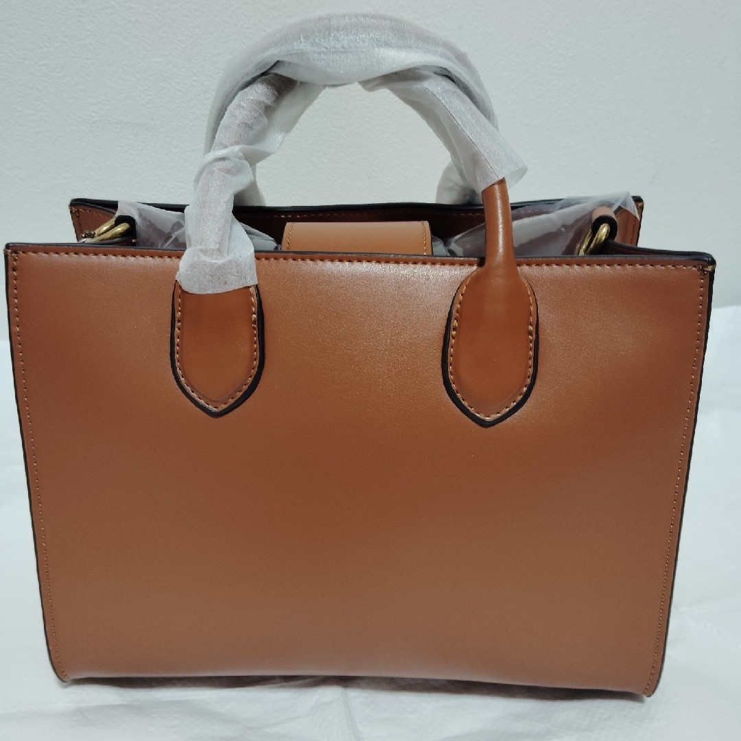COACH - 新品COACHコーチハンドバッグショルダーバッグブラウン COACH - 新品COACHコーチハンドバッグショルダーバッグブラウン