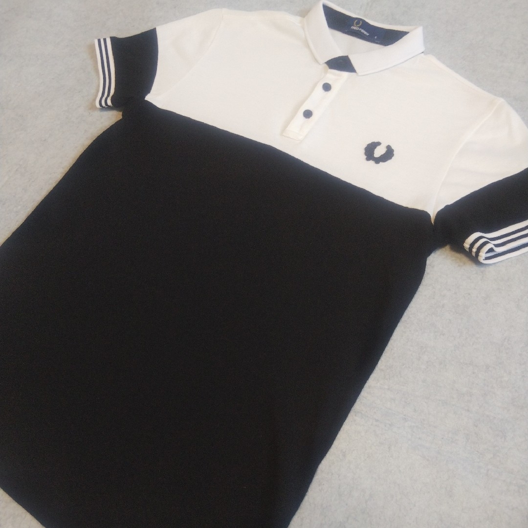 FRED PERRY - FRED PERRY 半袖 ポロシャツ【超美品】 月桂樹 FRED PERRY - FRED PERRY 半袖 ポロシャツ【超美品】 月桂樹