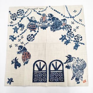 45rpm - 45R/45rpm バンダナ 木綿100% スカーフ ホワイト 45rpm - 45R/45rpm バンダナ 木綿100% スカーフ ホワイト