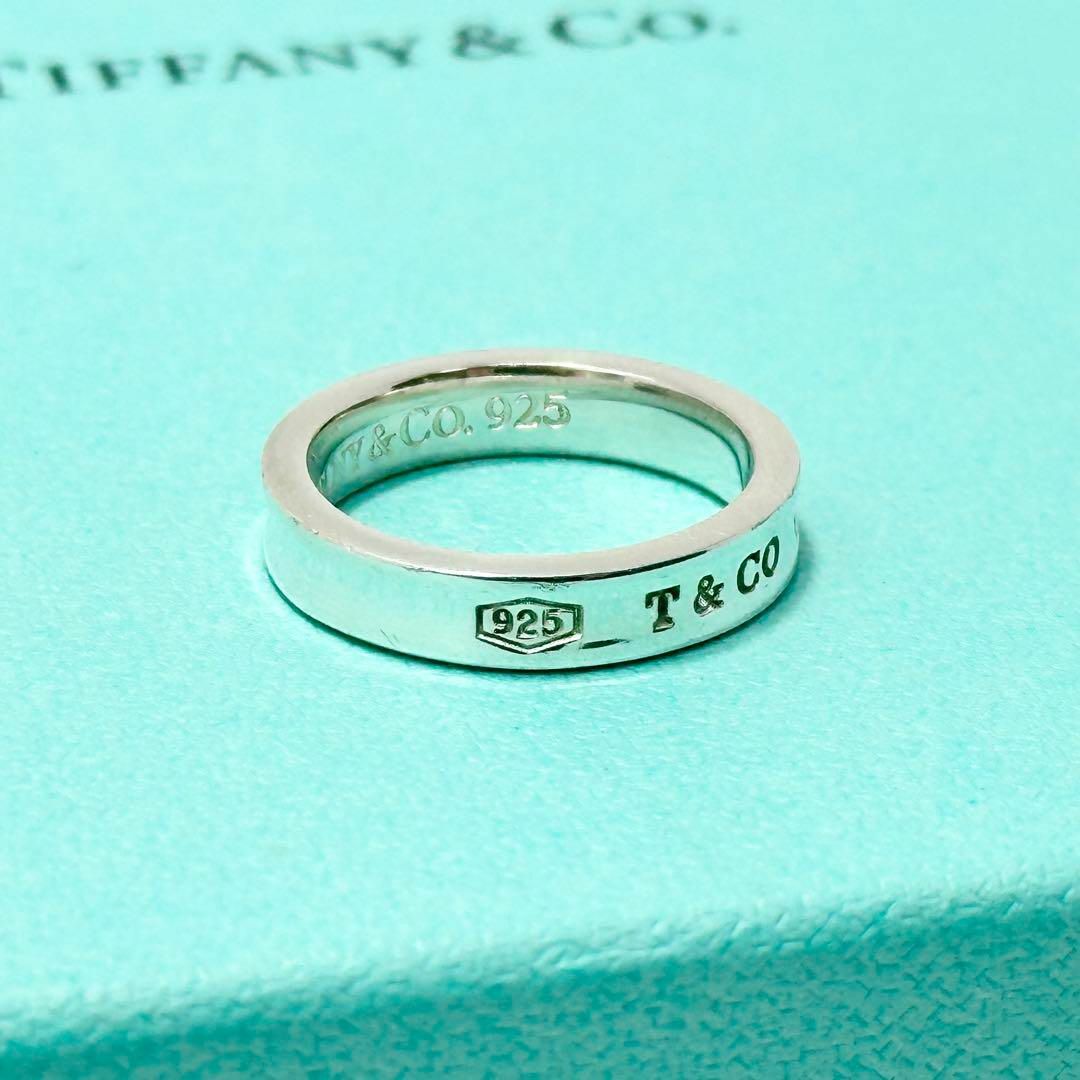 Tiffany & Co. - Tiffany 1837 ナロー シルバーリング 9号 Ag925 Tiffany & Co. - Tiffany 1837 ナロー シルバーリング 9号 Ag925