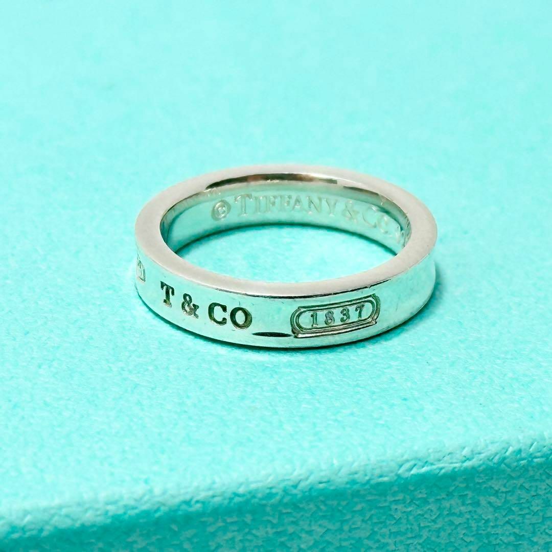 Tiffany & Co. - Tiffany 1837 ナロー シルバーリング 9号 Ag925 Tiffany & Co. - Tiffany 1837 ナロー シルバーリング 9号 Ag925