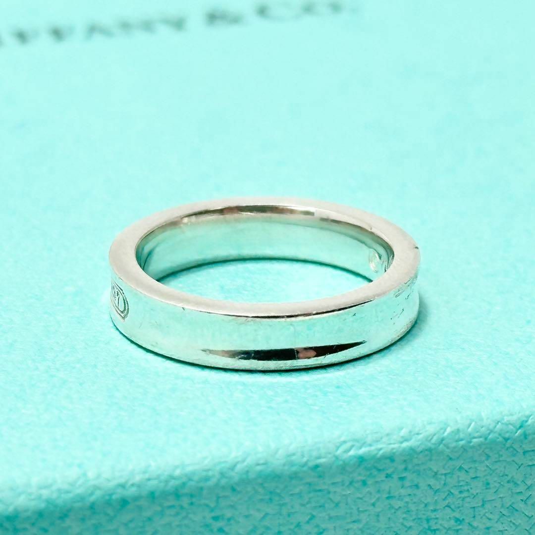 Tiffany & Co. - Tiffany 1837 ナロー シルバーリング 9号 Ag925 Tiffany & Co. - Tiffany 1837 ナロー シルバーリング 9号 Ag925