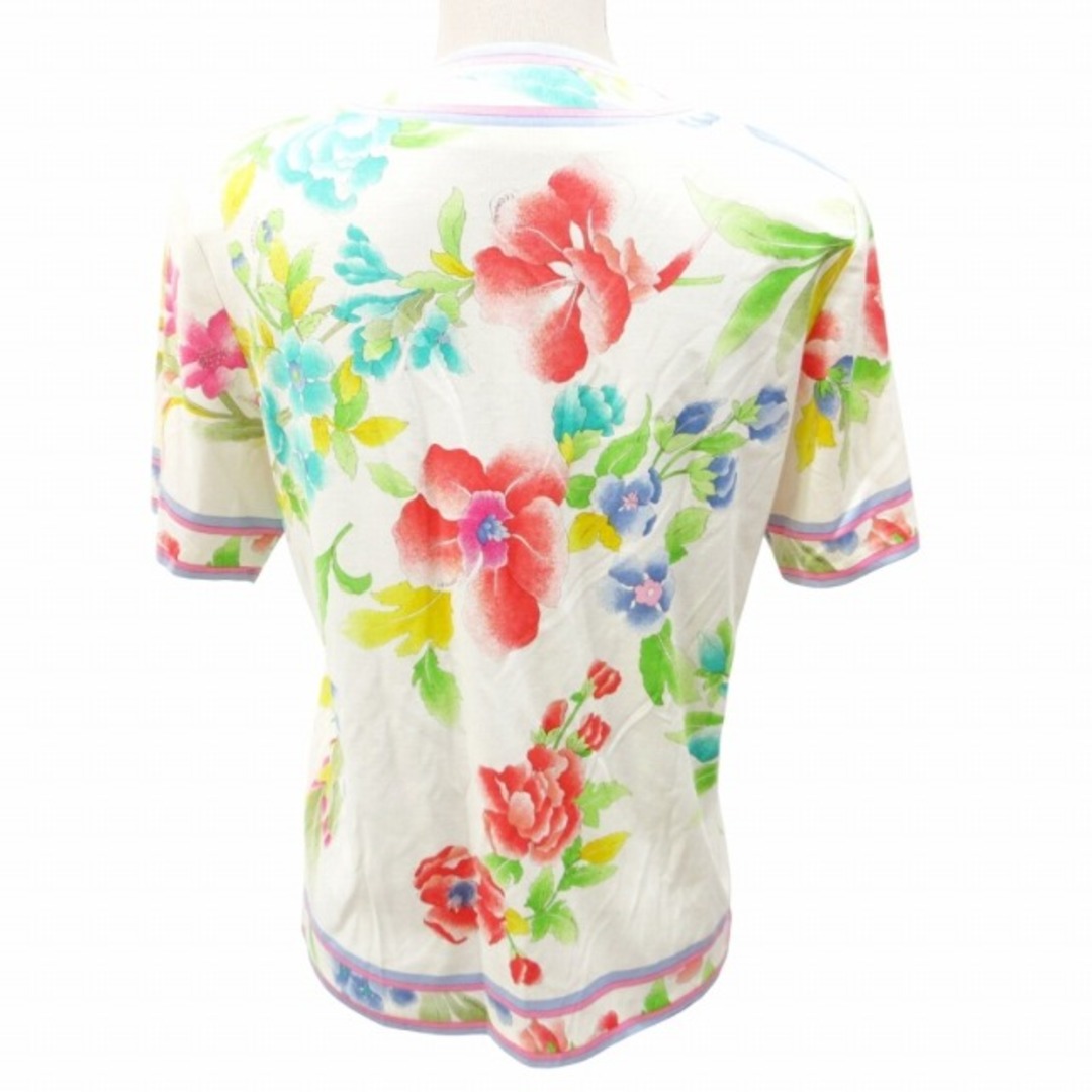 LEONARD - レオナール FASHION カーディガン 花柄 総柄 ロゴ LEONARD - レオナール FASHION カーディガン 花柄 総柄 ロゴ