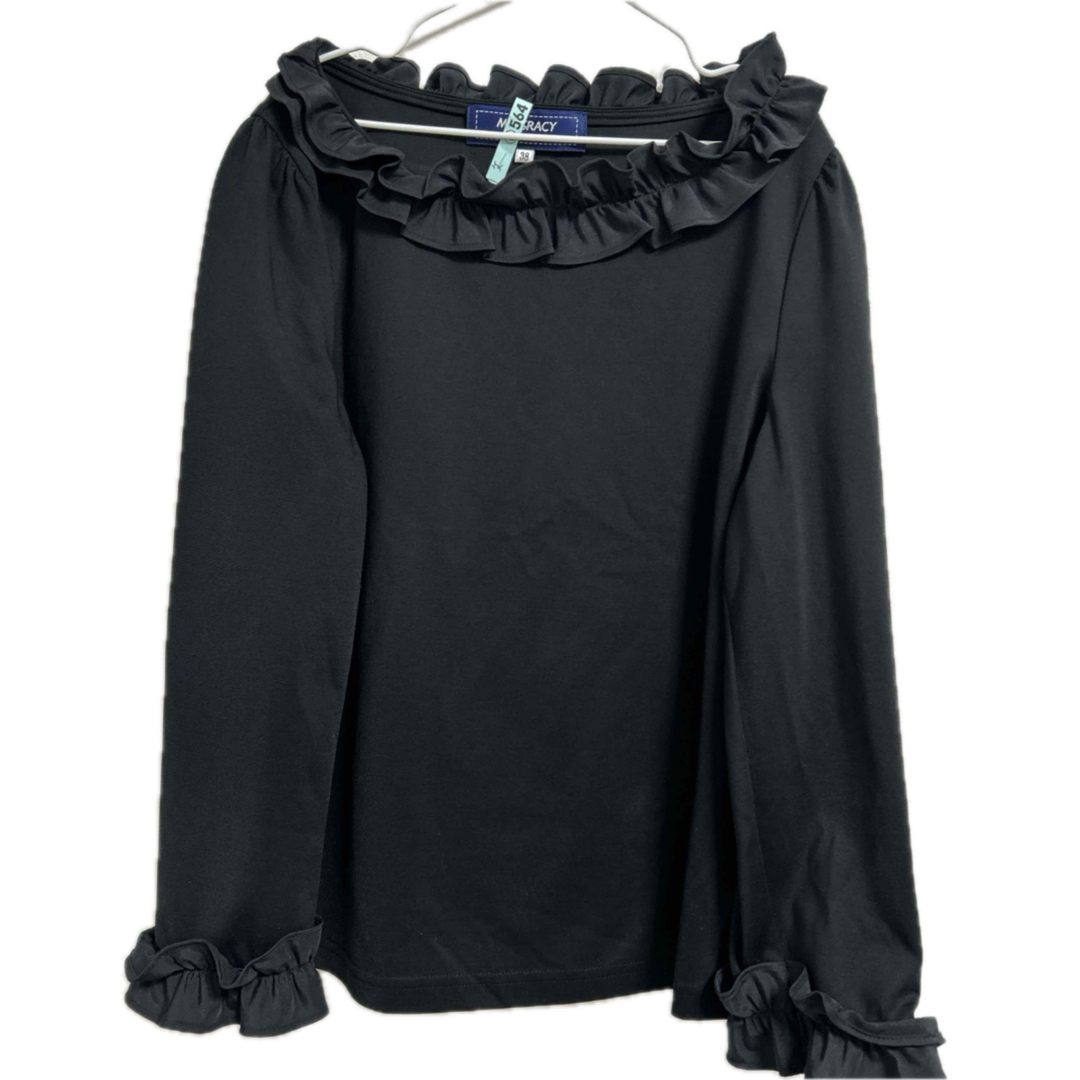 M'S GRACY - 【未使用級 極美品】 エムズグレイシー フリル 長袖 M'S GRACY - 【未使用級 極美品】 エムズグレイシー フリル 長袖