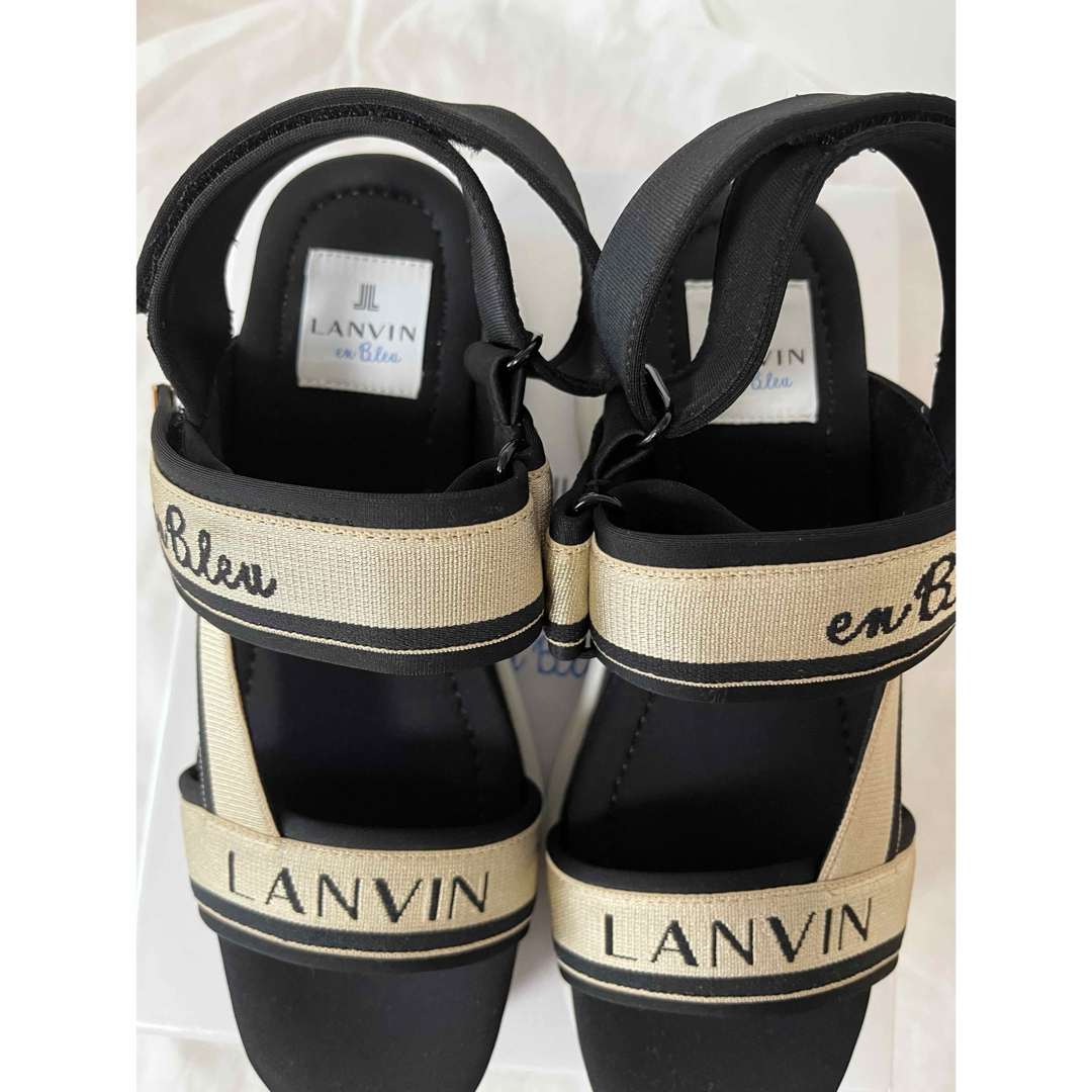 LANVIN en Bleu - LANVIN en Bleu プラットフォームスサンダル LANVIN en Bleu - LANVIN en Bleu プラットフォームスサンダル