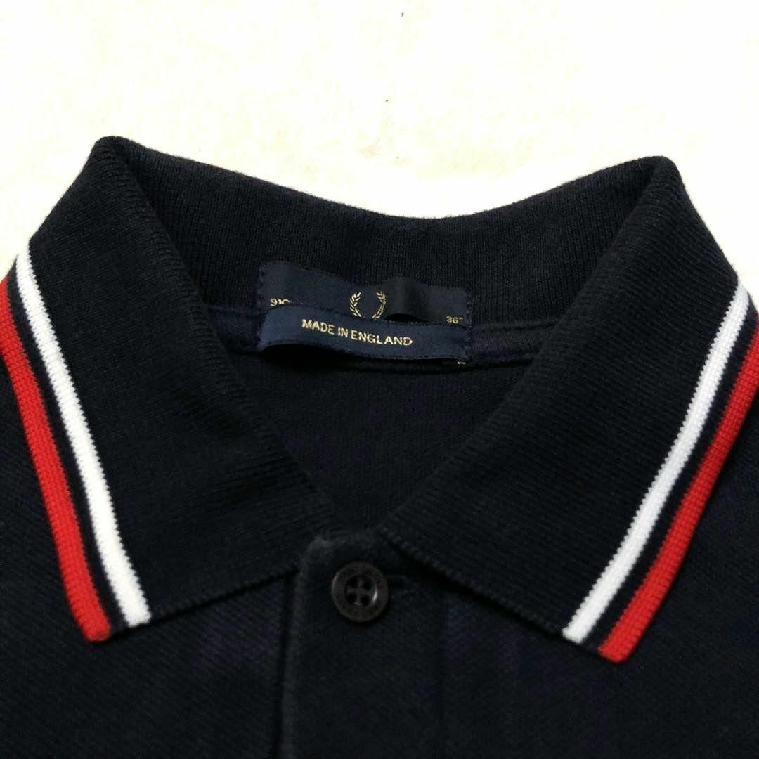 FRED PERRY - ☆美品☆フレッドペリー ポロシャツ ネイビー FRED PERRY - ☆美品☆フレッドペリー ポロシャツ ネイビー