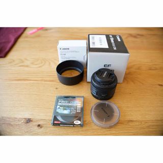 Canon - Canon EF50F1.8 STM フード、フィルター付の通販 by Canon - Canon EF50F1.8 STM フード、フィルター付の通販 by