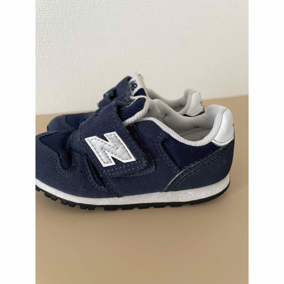 New Balance - 【NB】ネイビー×ホワイト373 15cmの通販 by New Balance - 【NB】ネイビー×ホワイト373 15cmの通販 by