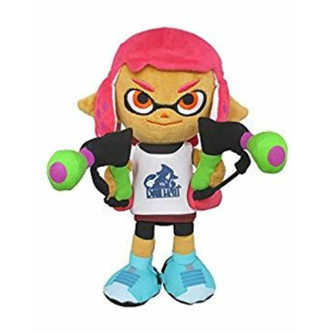 Splatoon2 SP26 ガール(S) ぬいぐるみ 全長23cm n5ksbvb エンタメ/ホビーのおもちゃ/ぬいぐるみ(ぬいぐるみ)の商品写真