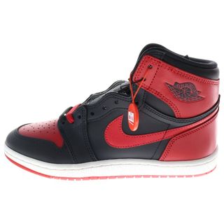 ナイキ(NIKE)のNIKE ナイキ AIR JORDAN 1 HIGH 85 BRED 2025 HV6674-067 エアジョーダン 1 ブレッド ハイカットスニーカー レッド/ブラック US9/27cm(スニーカー)